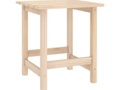vidaXL Adirondack-Gartenstuhl mit Tisch Massivholz Tanne 315922