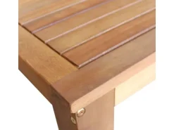 vidaXL Bartisch und Stuhl-Set 7-tlg. Akazienholz Massiv* Stühle