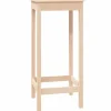 vidaXL Bartisch 50x50x110 cm Massivholz Kiefer* Tische