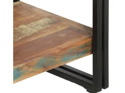 vidaXL Bücherregal 5 Fächer 60x30x180 cm Altholz Massiv* Regale Massivholz|Bücherregale