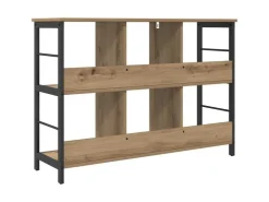 vidaXL Bücherregal Artisan-Eiche 102 x 32 x 72,5 cm Holzwerkstoff 884017