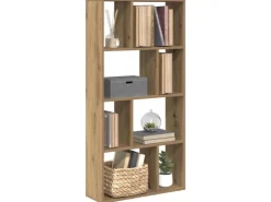 vidaXL Bücherregal Artisan-Eiche 60x20x120 cm Holzwerkstoff 858155* Bücherregale