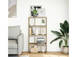 vidaXL Bücherregal Artisan-Eiche 60x20x120 cm Holzwerkstoff 858155* Bücherregale