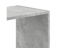 vidaXL Bücherregal Betongrau 102x32x108 cm Holzwerkstoff