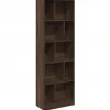 vidaXL Bücherregal Braun Eichen-Optik 57x28,5x174 cm Holzwerkstoff