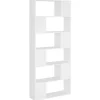 vidaXL Bücherregal Raumteiler Weiß 80x24x186 cm Holzwerkstoff* Bücherregale