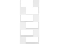 vidaXL Bücherregal Raumteiler Weiß 80x24x186 cm Holzwerkstoff* Bücherregale