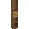 vidaXL Bücherregal Räuchereiche 36x30x171 cm Holzwerkstoff* Büroregale