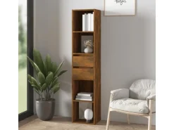 vidaXL Bücherregal Räuchereiche 36x30x171 cm Holzwerkstoff* Büroregale