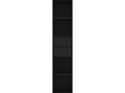 vidaXL Bücherregal Schwarz 36x30x171 cm Holzwerkstoff 802868