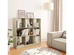 vidaXL Bücherregal Sonoma-Eiche 97,5x29,5x100 cm Holzwerkstoff 800174* Bücherregale