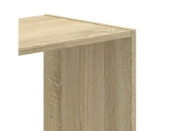 vidaXL Bücherregal Sonoma-Eiche 102x32x102 cm Holzwerkstoff