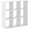 VidaXL Bücherregal Weiß 102x32x102 cm Holzwerkstoff* Bücherregale