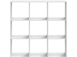 VidaXL Bücherregal Weiß 102x32x102 cm Holzwerkstoff* Bücherregale
