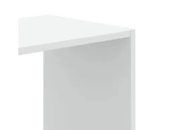 VidaXL Bücherregal Weiß 102x32x102 cm Holzwerkstoff* Bücherregale