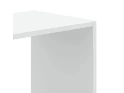 vidaXL Bücherregal Weiß 68,5x32x68,5 cm Holzwerkstoff* Bücherregale