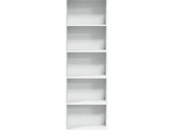 vidaXL Bücherregal Weiß 60x30x189 cm Holzwerkstoff 857917