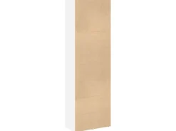 vidaXL Bücherregal Weiß 60x30x189 cm Holzwerkstoff 857917