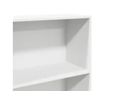 vidaXL Bücherregal Weiß 60x30x189 cm Holzwerkstoff 857917