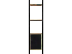 vidaXL Bücherregal 45x30x171 cm Altholz Massiv
