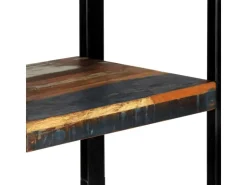 vidaXL Bücherregal 45x30x171 cm Altholz Massiv