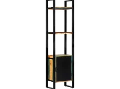 vidaXL Bücherregal 45x30x171 cm Altholz Massiv