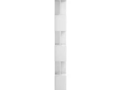 vidaXL Bücherregal/Raumteiler Hochglanz-Weiß 80x24x192 cm* Bücherregale