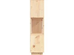 vidaXL Bücherregal/Raumteiler 80x25x101 cm Massivholz Kiefer