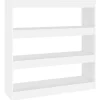 vidaXL Bücherregal/Raumteiler Weiß 100x30x103 cm* Bücherregale