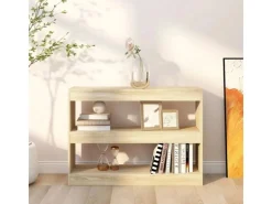 vidaXL Bücherregal/Raumteiler Sonoma-Eiche 100x30x72 cm* Bücherregale