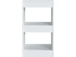 vidaXL Bücherregal/Raumteiler Weiß 40×30×72cm* Holzregale|Bücherregale