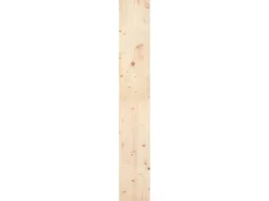 vidaXL Bücherregal/Raumteiler 80x30x199,5 cm Massivholz Kiefer