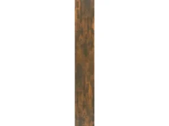 vidaXL Bücherregal/Raumteiler Räuchereiche 40x30x198 cm