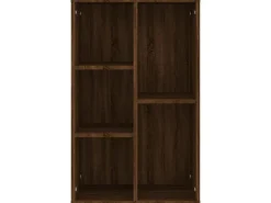 vidaXL Bücherregal/Sideboard Braun Eiche 50x25x80 cm Holzwerkstoff