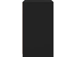 vidaXL Beistellschränke mit LED-Leuchten 2 Stk Schwarz Holzwerkstoff* Sideboards