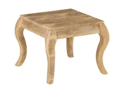 vidaXL Beistelltisch 45 x 45 x 40 cm Mangoholz Massiv* Tische
