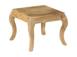 vidaXL Beistelltisch 45 x 45 x 40 cm Mangoholz Massiv* Tische