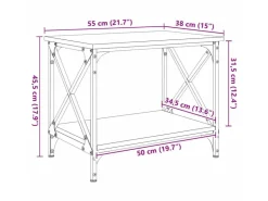 vidaXL Beistelltisch Artisan-Eiche 875739* Tische