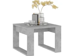 vidaXL Beistelltisch Betongrau 50x50x35 cm Holzwerkstoff* Tische