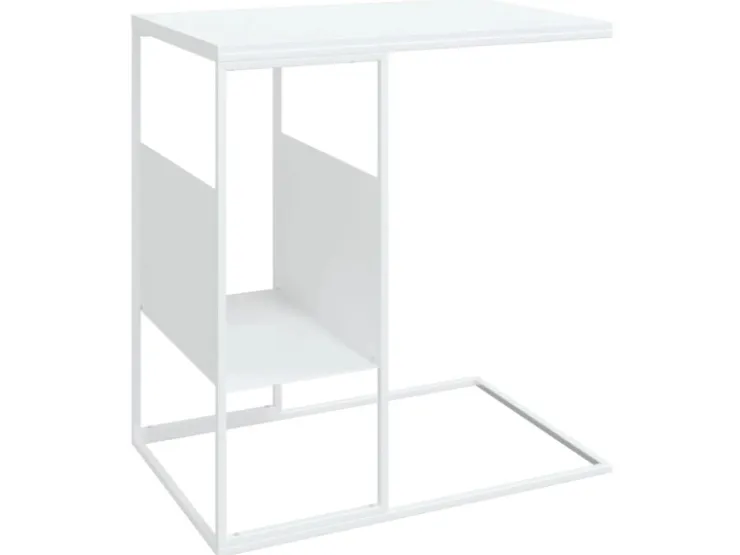 vidaXL Beistelltisch Weiß 55x36x59,5 cm Holzwerkstoff 343107* Tische