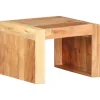 vidaXL Beistelltisch 43x40x30 cm Akazie Massivholz 323588* Tische