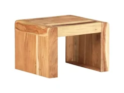vidaXL Beistelltisch 43x40x30 cm Akazie Massivholz 323588* Tische