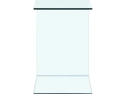 vidaXL Beistelltisch 40x40x60 cm Hartglas