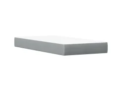 vidaXL Bett mit Matratze 90x200 cm Massivholz Kiefer2012740