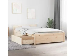 vidaXL Bett mit Schubladen 100x200 cm 3103488