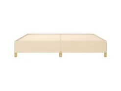 vidaXL Bettgestell Creme 200x200 cm Stoff Modell 31366788* Betten
