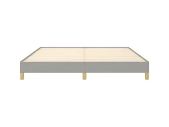 vidaXL Bettgestell Hellgrau 180x200 cm Stoff Modell 11397023* Betten