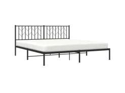 vidaXL Bettgestell mit Kopfteil Metall 180x200 cm 374441* Betten