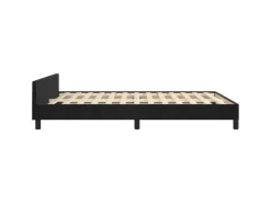 vidaXL Bettgestell mit Kopfteil Schwarz 140x200 cm Samt Modell 11398799* Betten