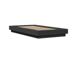 vidaXL Bettgestell mit LED 90x200 cm Holzwerkstoff 3281120* Betten